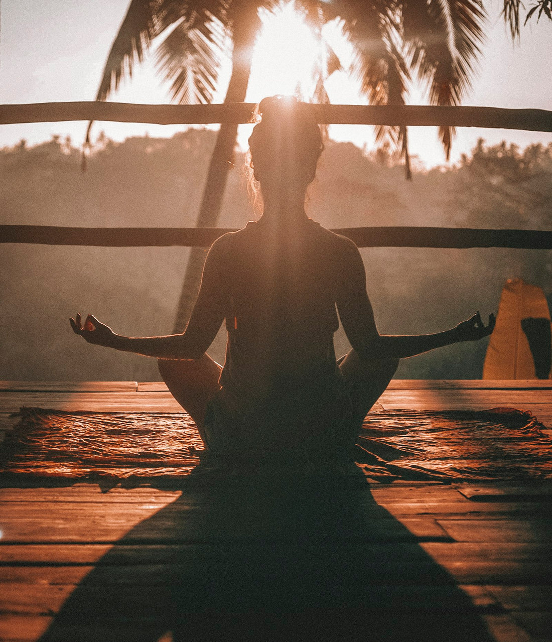 Morning meditation ritual anchoring a morning-and-evening probiotic routine — Men's Health